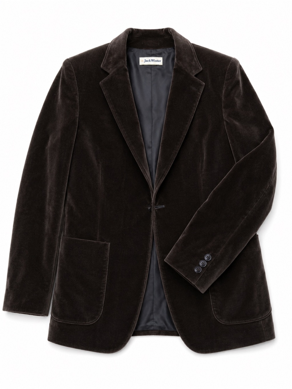 Jack Wouter Brown Velvet Sport Coat